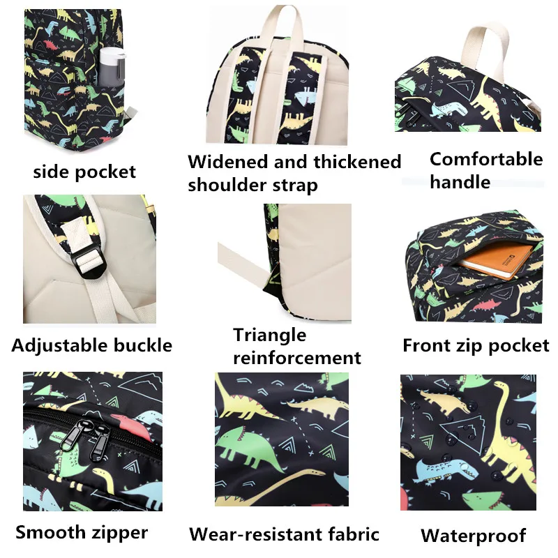 3 в 1 комплект из рюкзака и сумки для начальной школы | Багаж