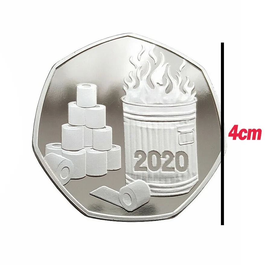 Домашние сувенирные монеты коллекция монет 2020 украшения памятные старая