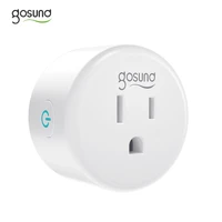 gosund wp5 wifi smart plug sockets 10a us plug works with alexa and google home app control timer function home smart sockets