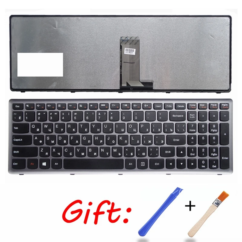 RU черная новая клавиатура для ноутбука Lenovo U510 IFI z710 NSK BF1SU 0KN0 B62RU13 9z. N8rsu.10r V 136520MS1 с