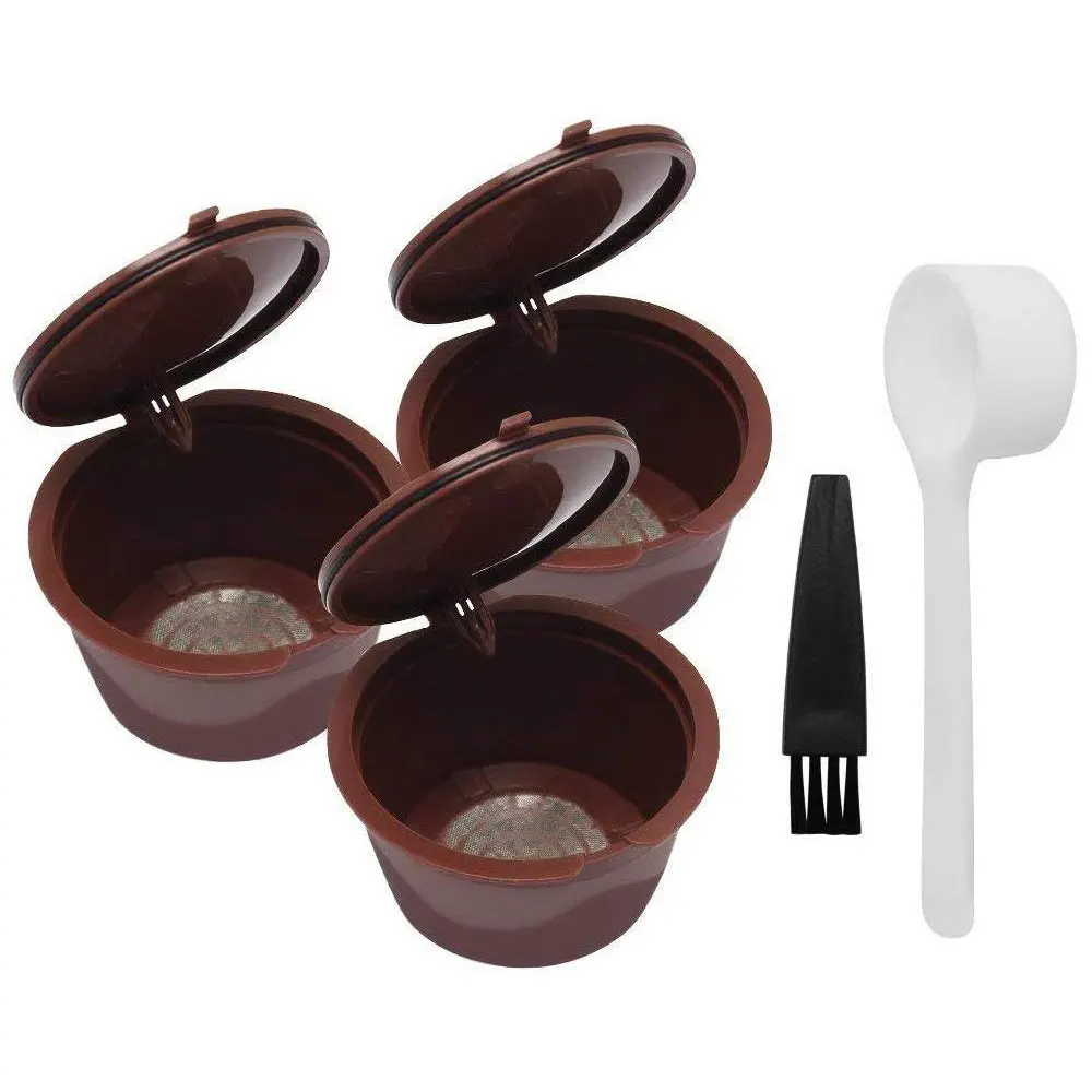 3 шт. кофейная капсула фильтр чашка для nescaffee dolcee Gusto многоразовые крышки