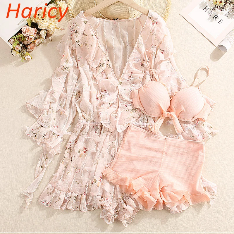 Женский сексуальный розовый комплект бикини женский купальник 2020 Бразильская