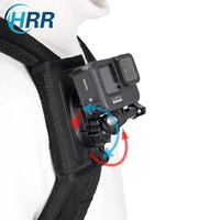 strap mount backpack clip mount for gopro hero 10 9 8 7 6 5 4dji osmo actionyi 4kinsta360 one rsjcamekencamera accessories