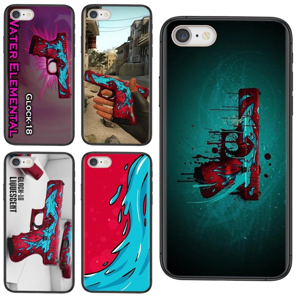 Cs Go водоотталкивающий пистолет pinterest для Xiaomi Mi11 Mi 11 Pro Ultra Lite 10T 10S Mi9 Poco X3 NFC F3