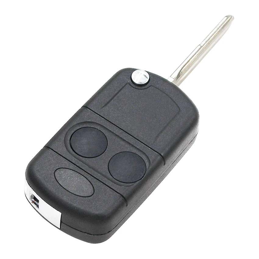 2 кнопки модифицированный складной дистанционный ключ для Land Rover Defender Discovery freelander Rover 100 200 25 400 45 MG TF ZR ZS
