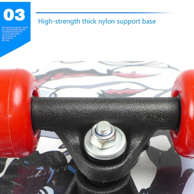 1 шт. мультфильм скейтборд для детей тренировка курса оборудование спортивной