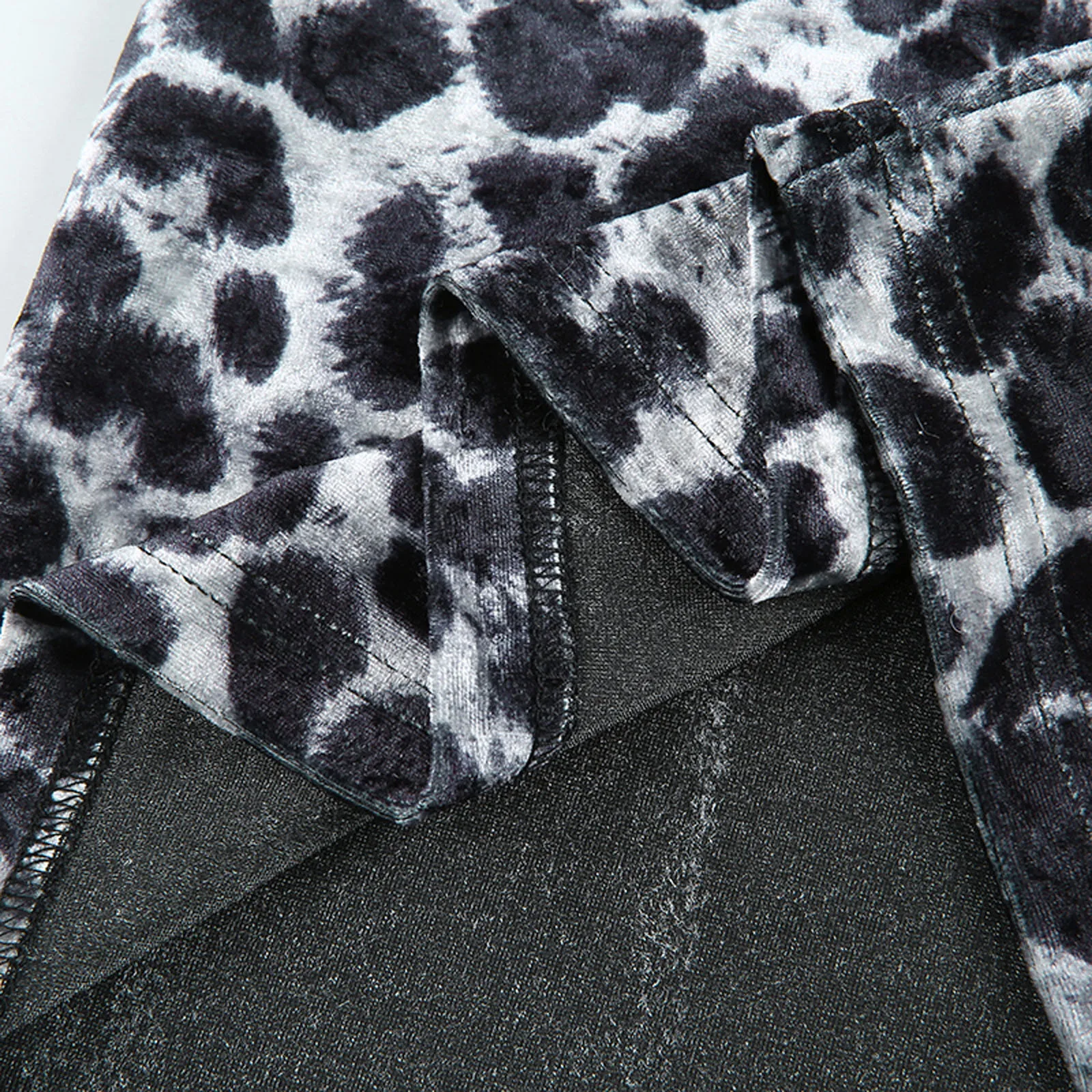 

Women Leopard Print Zipper High Waist Skirt Casual Female Elegant Gold Velvet Sexy Pencil Mini Hip Skirts