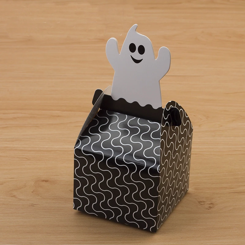 10 шт. Подарочная сумка для конфет на Хэллоуин трюка или лечения призрака Детская