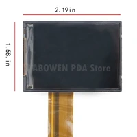 lcd module with flex cable replacement for zebra zq610 mobile printer free shipping