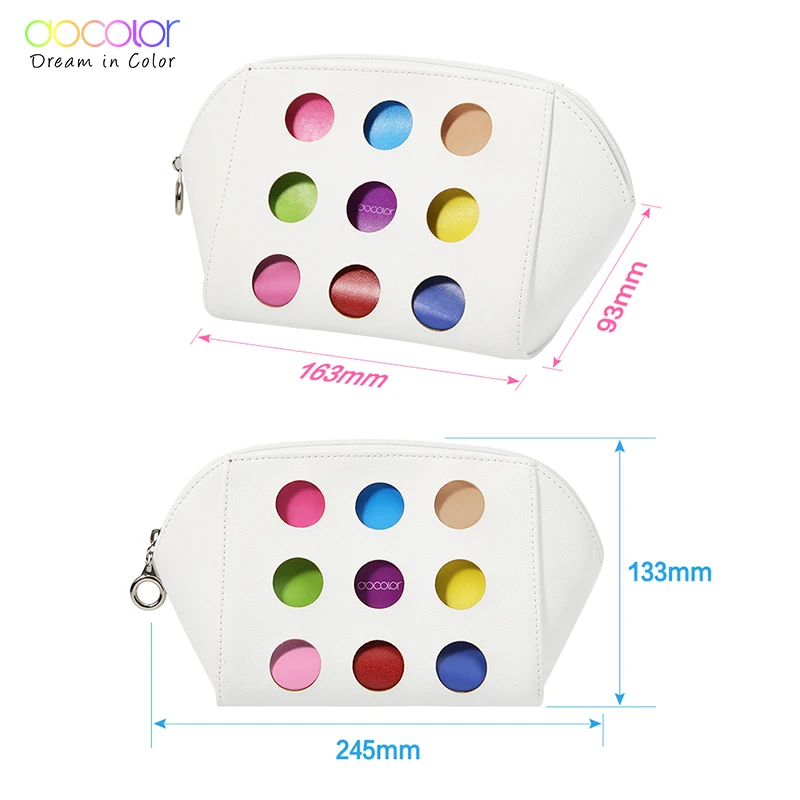 Косметичка Docolor для макияжа Чехол Дорожный мешочек косметики профессиональный
