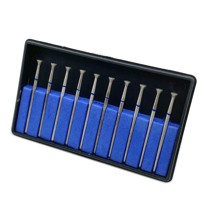 10 шт./компл. стоматологический гальванический алмазный шлифовальный аппарат HP