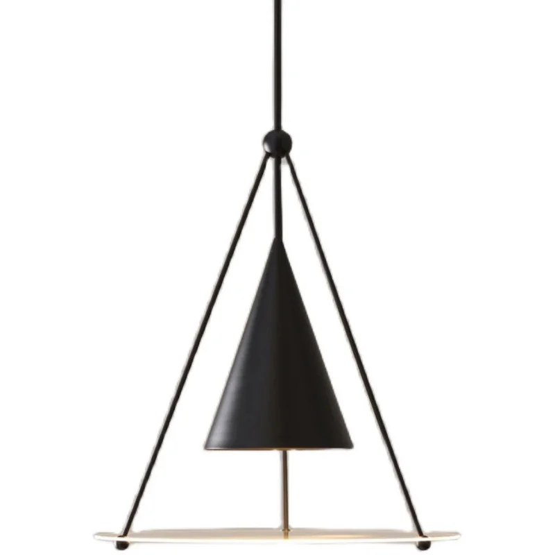 저렴한 북유럽 포스트-매우 간단하고 창의적인 레스토랑 싱글 헤드 작은 샹들리에 침실 호텔 바 커피 숍 샹들리에