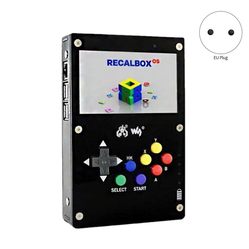 GamePi43 for RetroPie Game Console Raspberry Pi 3 B 800X480 4.3Inch IPS Screen EU Plug | Электроника