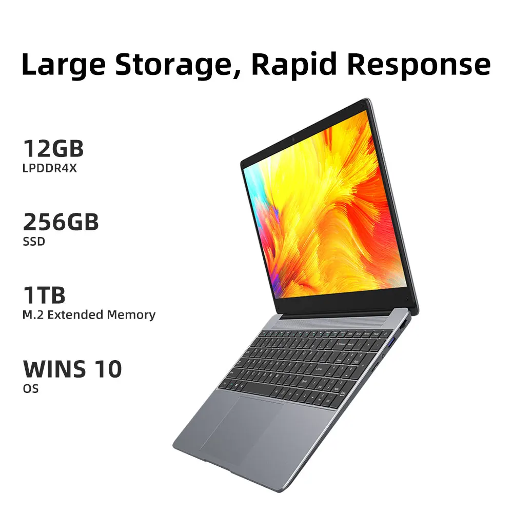 Ноутбук CHUWI HeroBook Plus 15 6 дюймов 1920*1080 FHD экран Intel Celeron J4125 четыре ядра 12 Гб ОЗУ 256 SSD