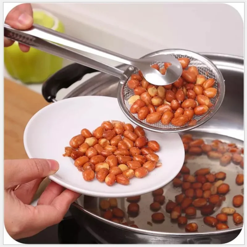 Дуршлаг Из Нержавеющей Стали Для жареной еды сито фильтр для аксессуары кухонных