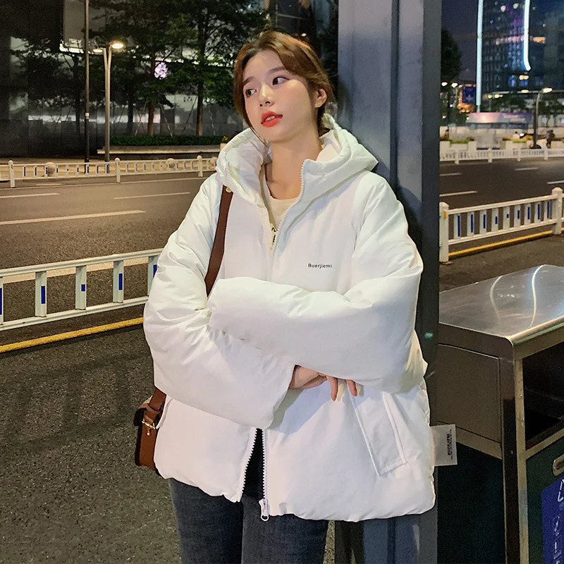 Winter Coat Clothing for Women Jacket The New Female Short Cotton Korean Version Loose Bread Service