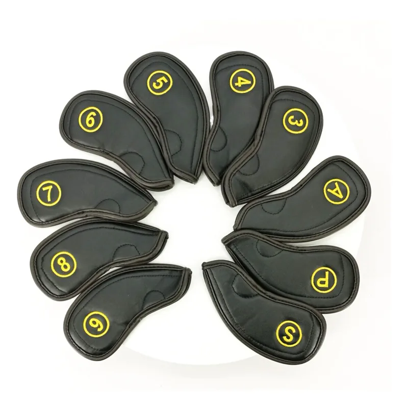 10 шт./компл. Универсальный клюшек для гольфа головной убор клуба комплект из