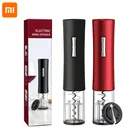 Открывалка для красного вина Xiaomi, автоматический резак для винной фольги, Электрический штопор, кухонные приспособления, аксессуары для вина