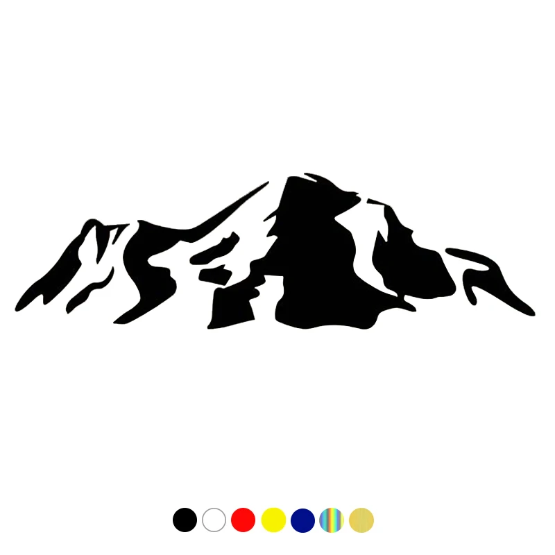 

CS-10750# Various Sizes Vinyl Decal MOUNTAIN Adventures Car Sticker Waterproof Auto Decors on Truck Bumper Rear Window