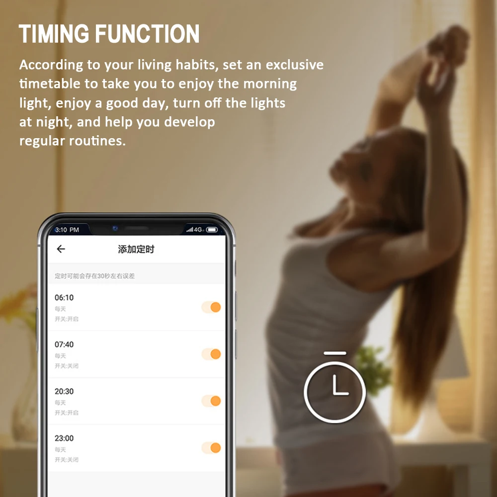 Для Amazon Alexa Google Ecopoint Assistant умная домашняя лампа, для семьи/развлечений, смарт-лампочка WiFi Smart Eye настольная лампа