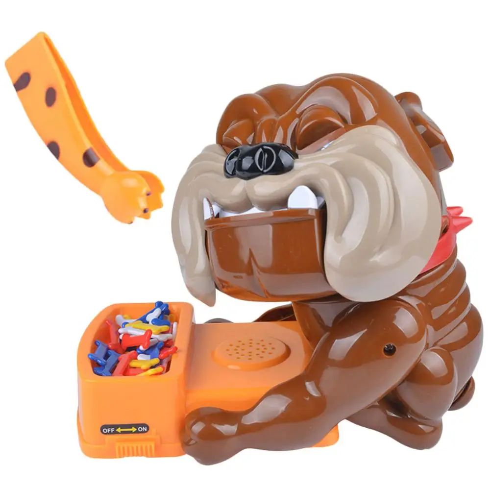 

Funny Tricky Bad Dog Chew Bone Action Games Biting Wake Dog Interactive Toys for Party Family Parents Kids Friends