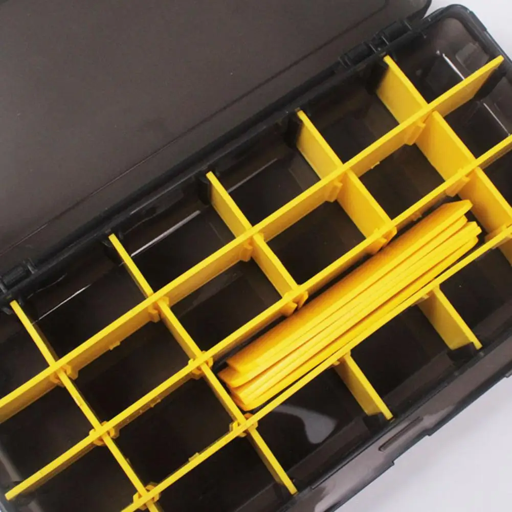 Fishing Box Single-Layer Baits Large Capacity ABS Portable Outdoor Lure Hooks Case for | Спорт и развлечения