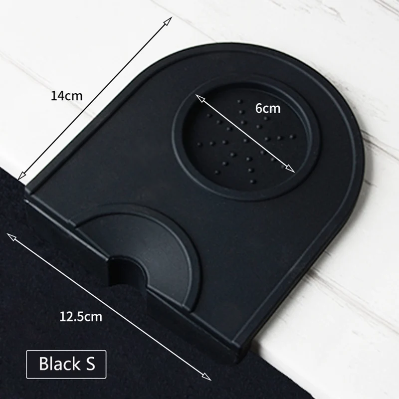 Кофейная Подушечка для пудры противоскользящий угловой коврик наполнителя