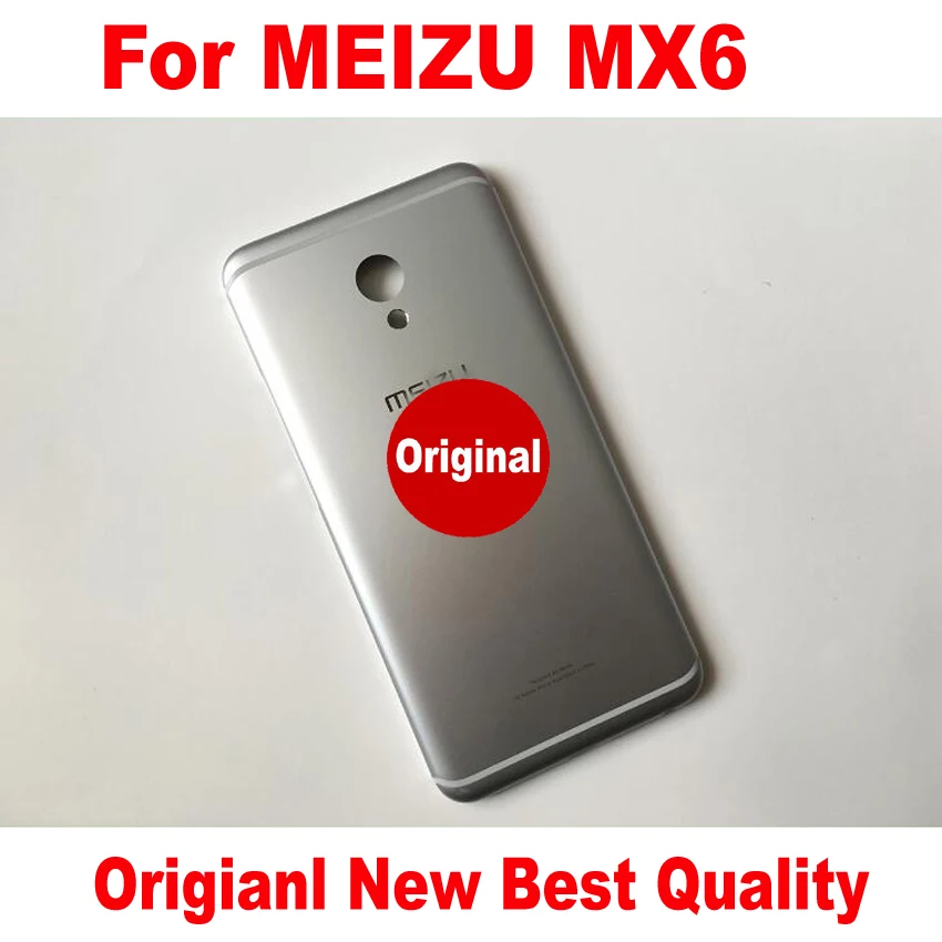 Оригинальная Новинка лучшая задняя крышка батарейного отсека корпуса для MEIZU MX6