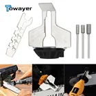 Набор для заточки бензопилы, комплект приспособлений для электрической шлифовальной машины, для полировки