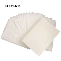 10 100pcs a4 wafer paper sheet 0 3mm 0 65mm thickness cake printer edible rice paper sheet food cake decoration tools