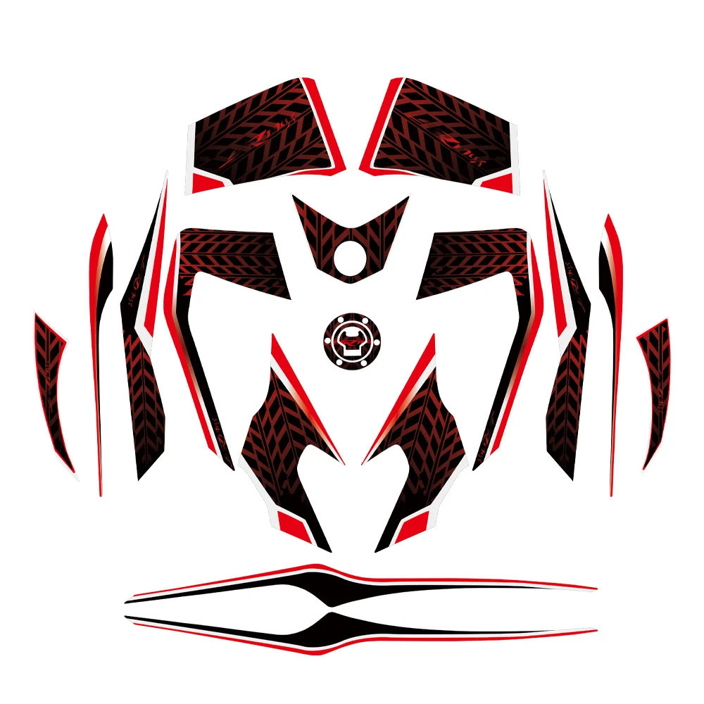 Kodaskin 2D наклейка с принтом наклейки для мотоциклов украшение Aprilia srmax 250 300 SR MAX sr max250