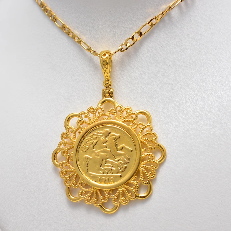 Подвеска в виде старинной монеты Rabian мусульманский кристалл маленькая для