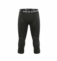 new mens compression suit outdoor fitness jogging suit mens compression quick drying capris sportswear tights yoga pants