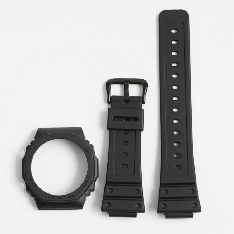 

TPU Soft Strap for Casio G-SHOCK GA-2100 GA2110 GA2100 GA-2100-1A GA-2100-4A Bezel Case Watch Accessories Watchband Belt w tools