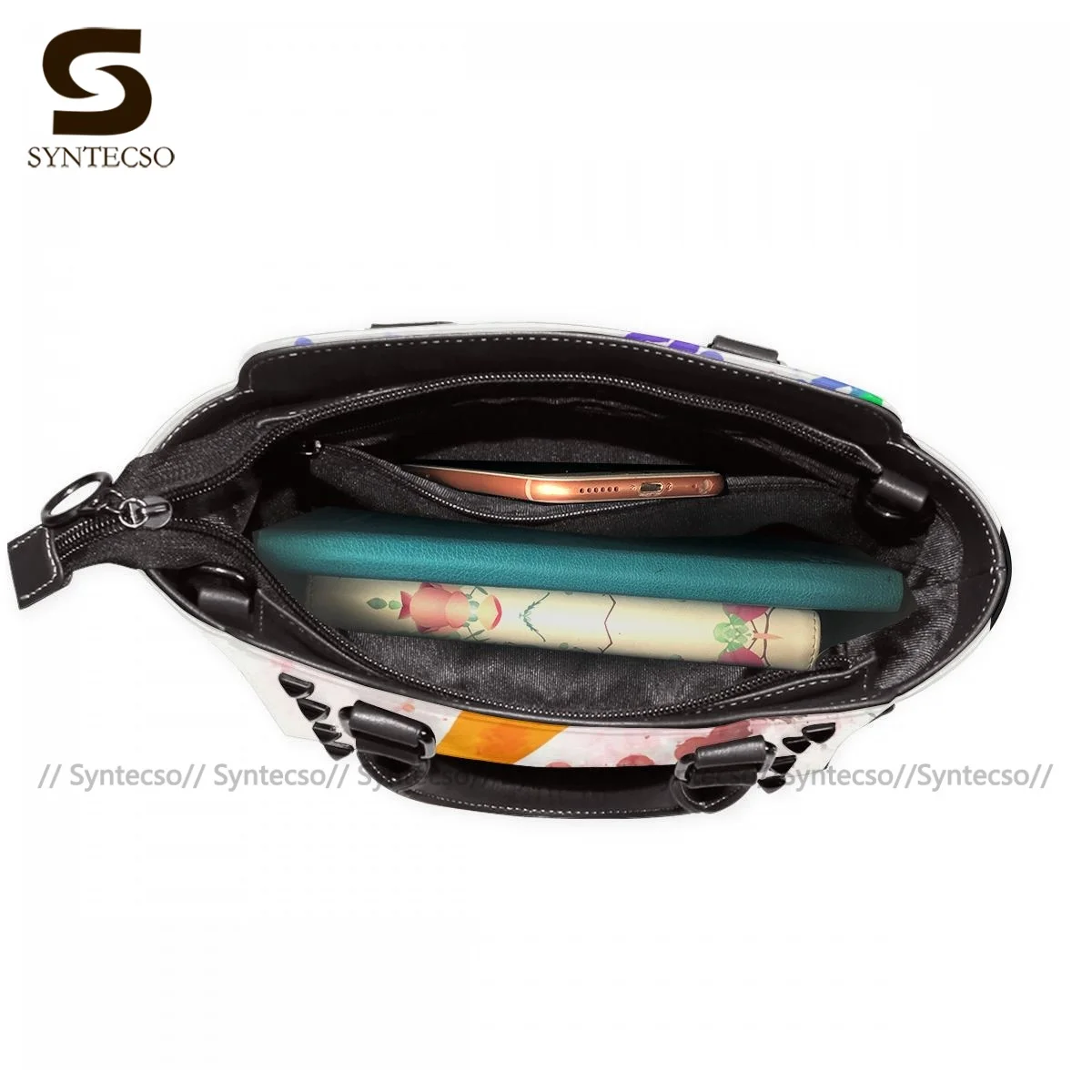 

Just Dance Shoulder Bag Woman Gift Handbag Vintage Leather Work Bags