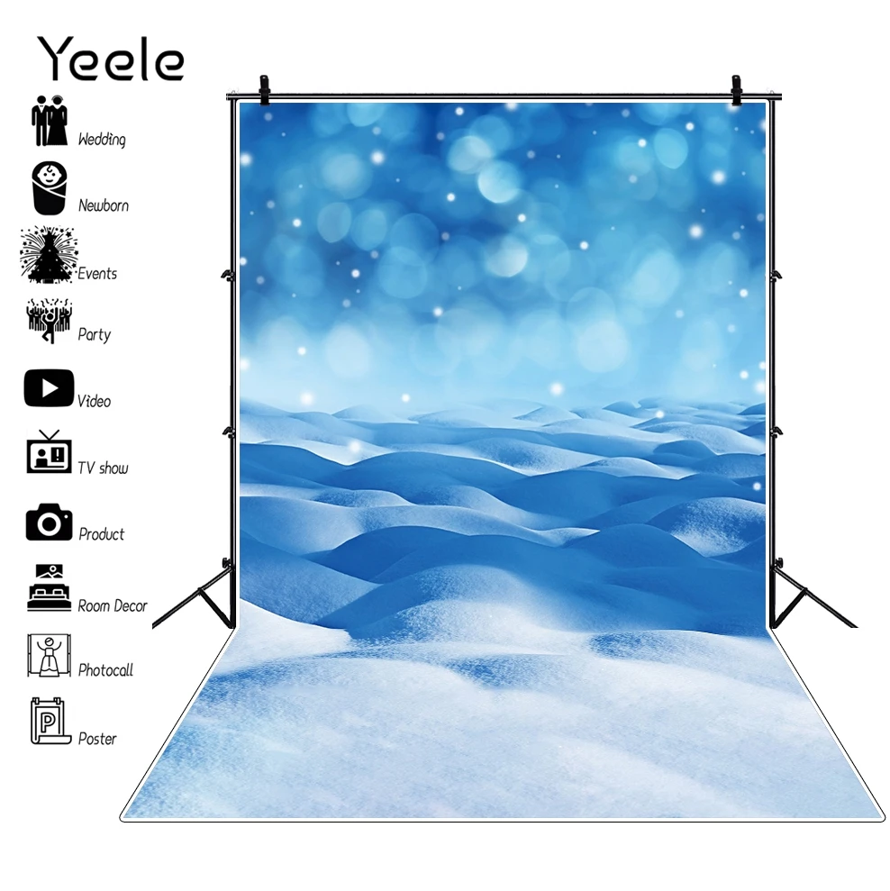 

Yeele Blue Light Bokeh Photocall Newborn Baby Birthday Photography Backdrop Photographic Decoration Backgrounds For Photo Studio