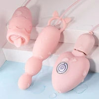 vibrating egg nipple tongue licking anal plug vibrator g spot massage clitoris stimulator usb power sex toys vibrators for women