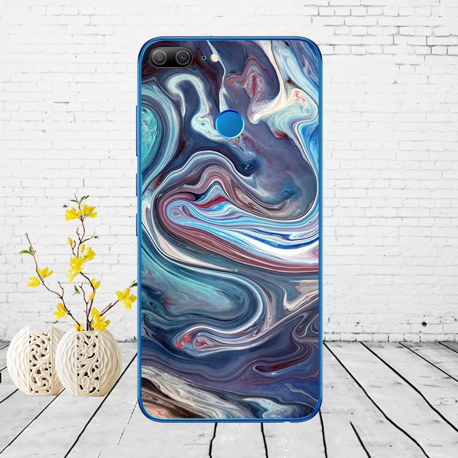 5,6" huawei Honor 9 Lite чехол Мягкий Силиконовый ТПУ чехол для huawei Honor 9 Lite задняя часть корпуса Honor 9 Lite чехол - Цвет: I53