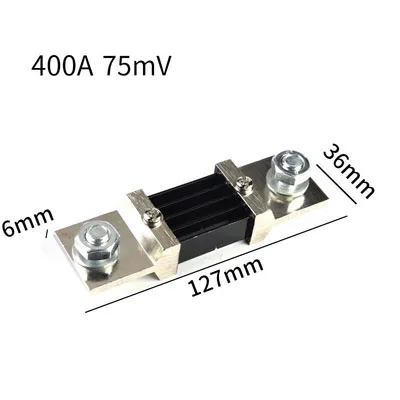 400A 75MV 1 шт. FL-2 10/15/20/30/40/5060/75/100/150/200/250/300/400A 75MV DC Токовый Шунт резисторная панель для цифровой амперметр измерительный прибор класс омметра 0 Токовый Шунт резистор - Цвет: 400A 75MV