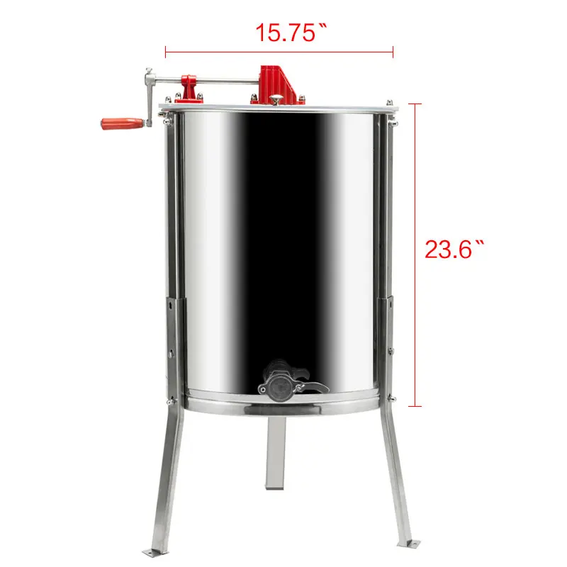 

Exported 2 frame honey extractor manual beekeeping equipment stainless steel beehives USA