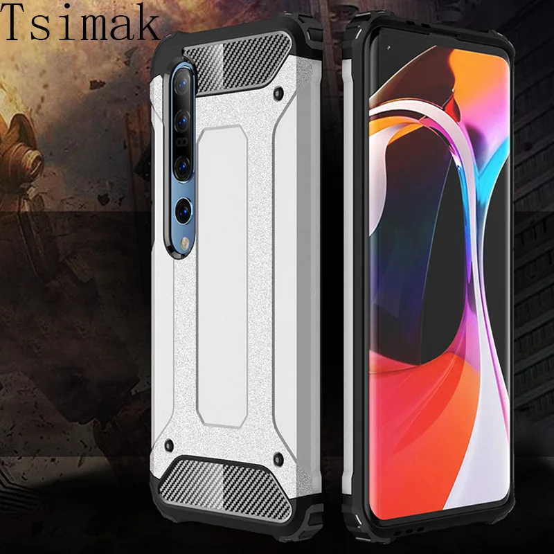 Бронированный чехол для Xiaomi Mi 11 10T 9T Pro Note 10 Lite 9 8 SE 6X A3 A2 CC9 Max 2 3 Mix 2s Poco X3 NFC M3 F1 F2