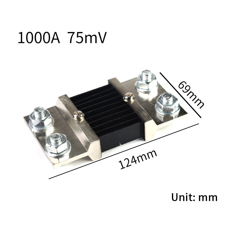 1pcs External Shunt FL-2 1000A/75mV Current Meter Shunt resistor For digital ammeter amp voltmeter wattmeter