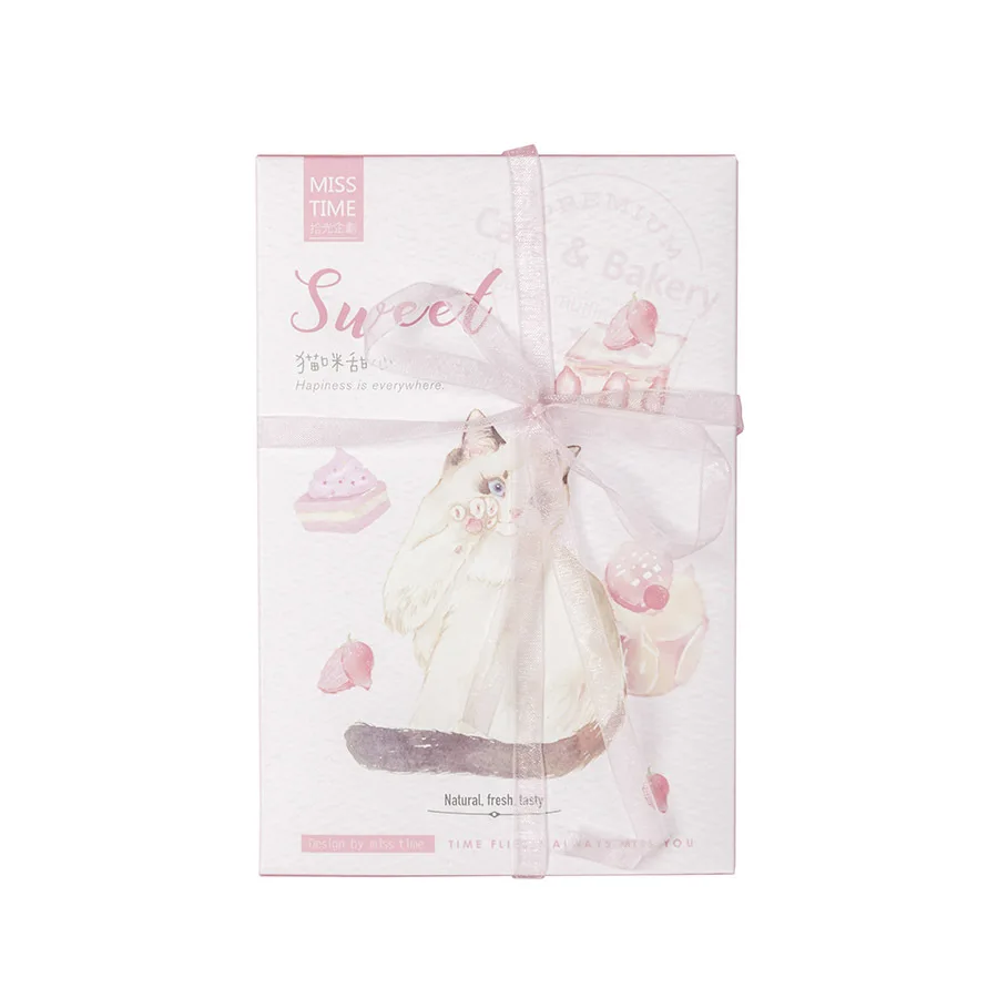 

30 листов/набор, открытка-Кот