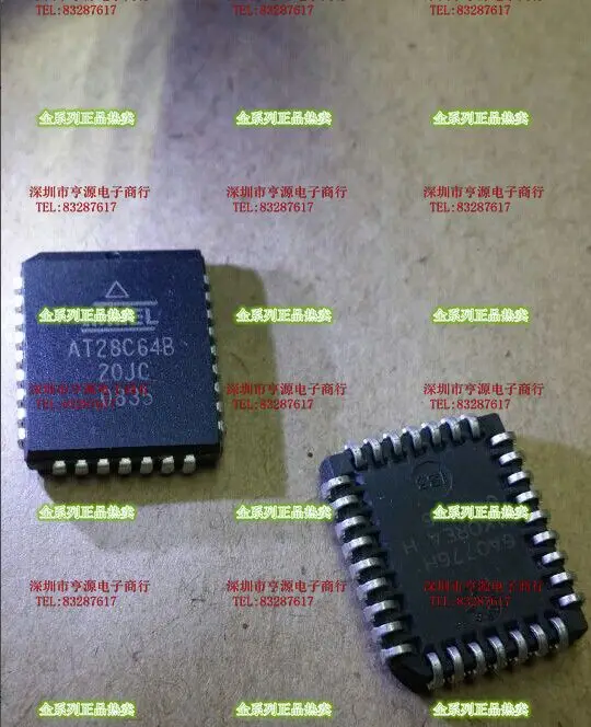 100% новый и оригинальный AT28C64B-15JU AT28C64B-20JC AT28C64B PLCC-32 | Электроника