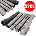 Переходники с шестигранной головкой 14 дюйма, 38 дюйма, 12 дюйма, 5 шт.