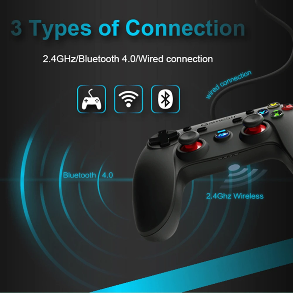 Беспроводной игровой контроллер GameSir G3s с Bluetooth геймпад для телефона Android/Windows PC /