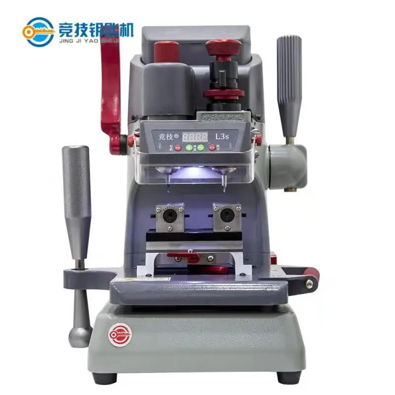 Новый вертикальный фрезерный станок JingJi L3S, универсальный режущий станок для ключей для слесарей