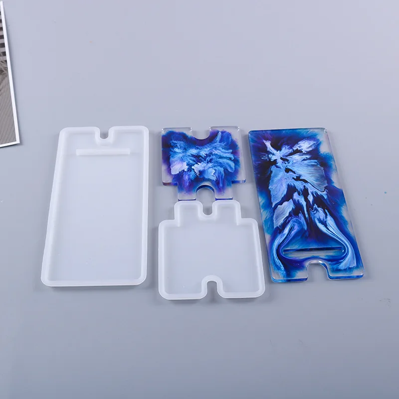 Форма сделай сам для УФ смолы держатель телефона клейкая форма инструменты