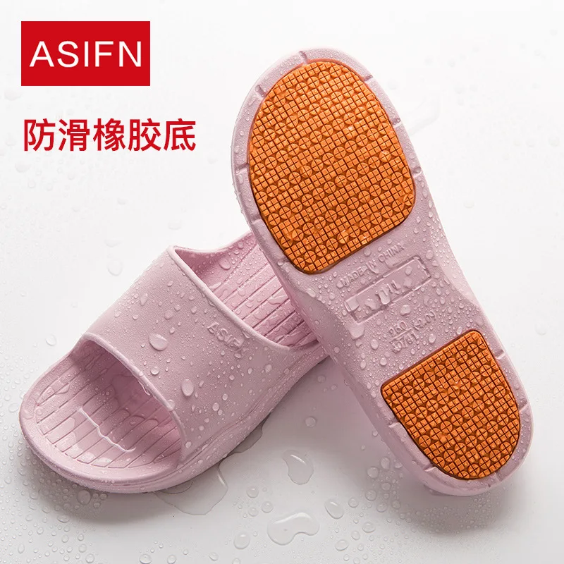 Slippers Women's Shower Soft Thick Non-Slip Bath Bathroom Couple Floor Slippers Men Womens Slippers Indoor Women Slippers