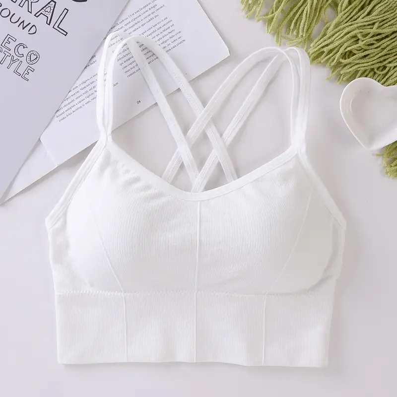 

Breathable Sports Bra Anti-sweat Fitness Top Seamless Yoga Bra Shockproof Crop Top Women Push up Sport Bra Gym Workout Top